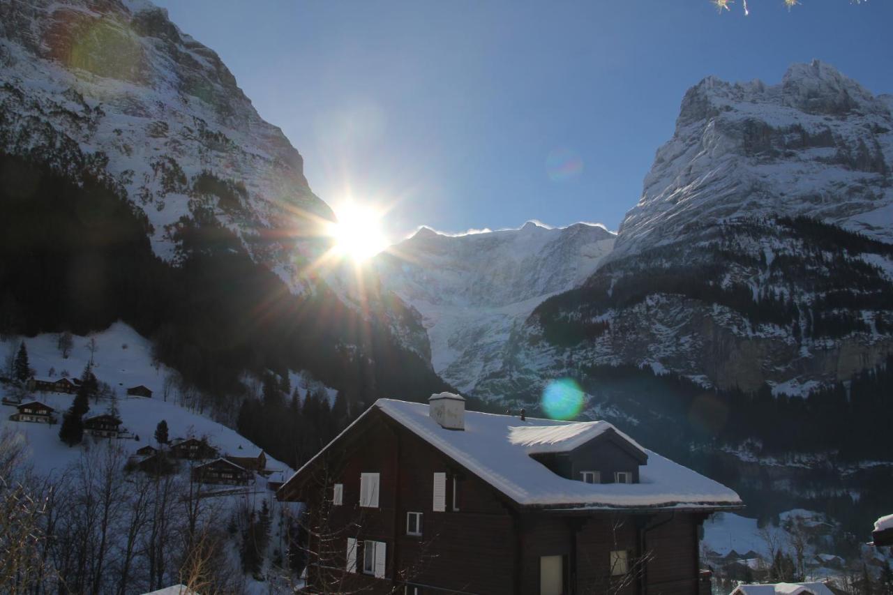 Chalet Pfingsteggblick Grindelwald Buitenkant foto