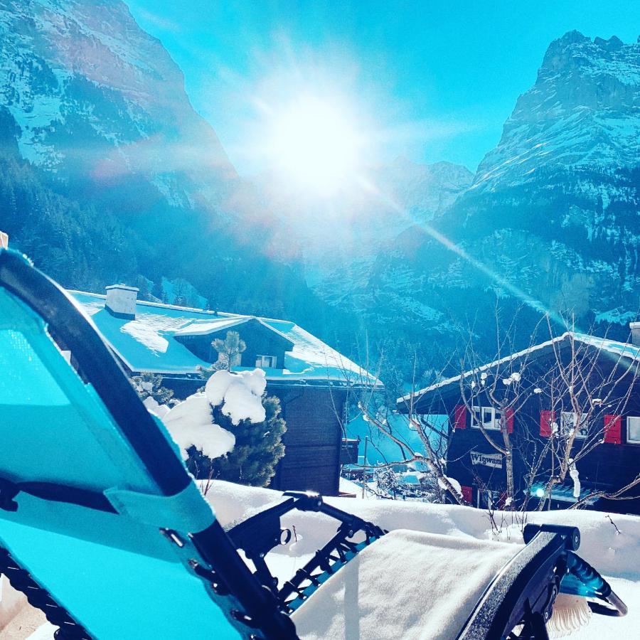 Chalet Pfingsteggblick Grindelwald Buitenkant foto