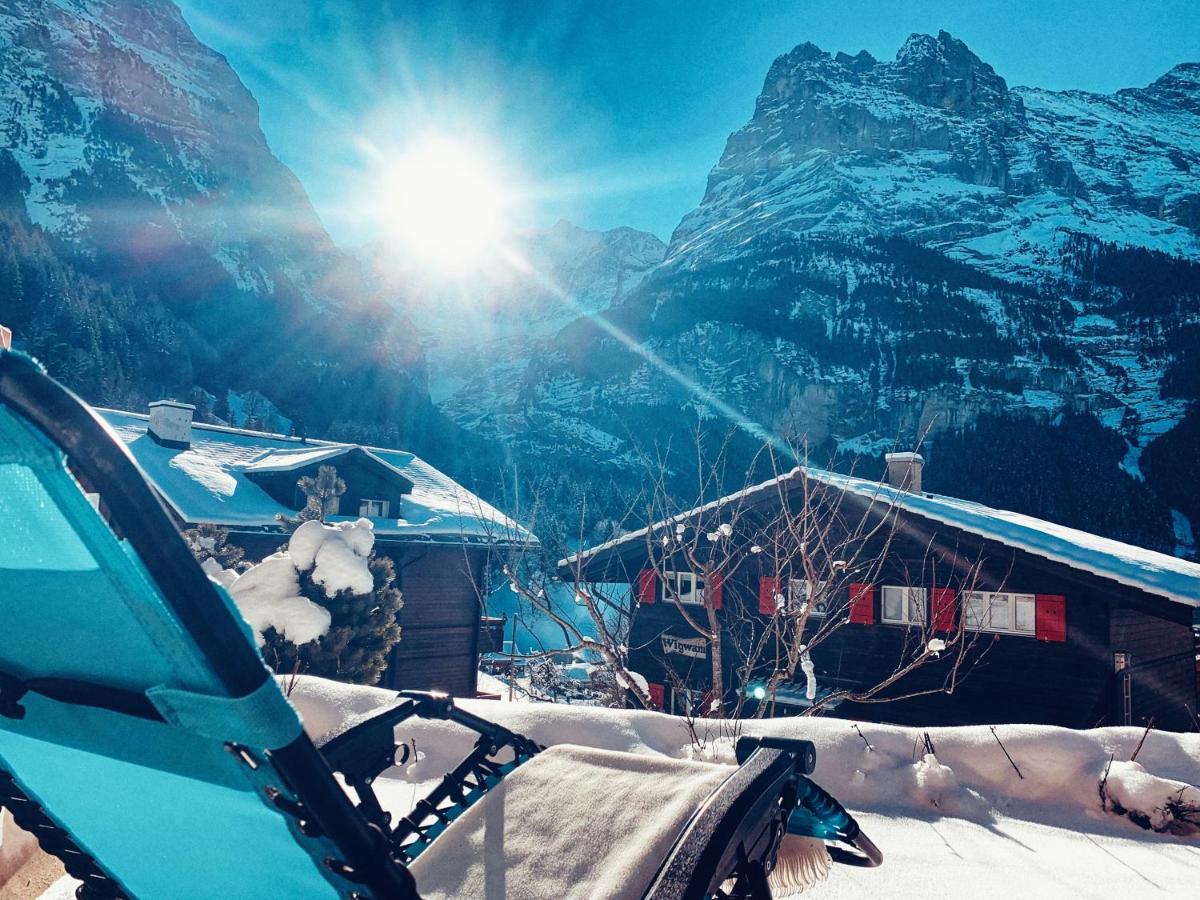 Chalet Pfingsteggblick Grindelwald Buitenkant foto